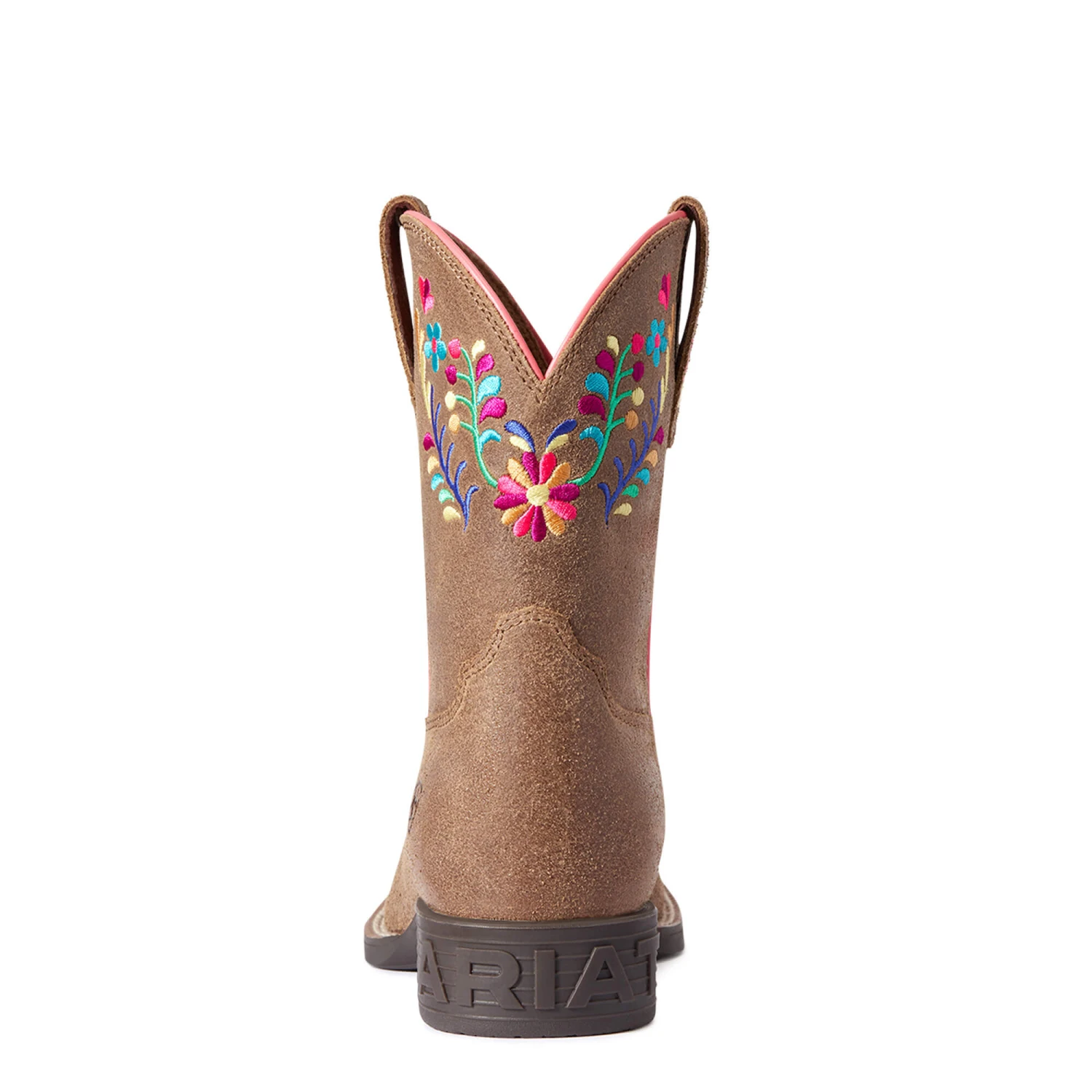 Ariat Youth Girl's Wild Flower Canyon Tan Boots 10038442 - Image 5