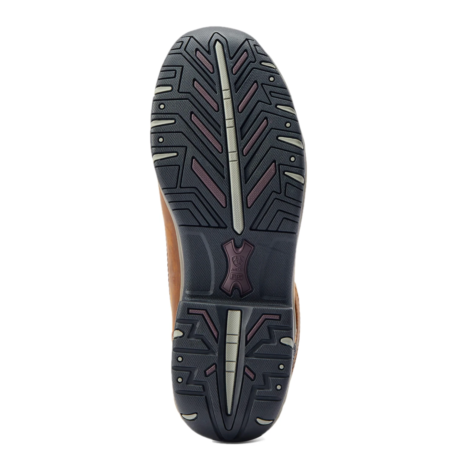 Ariat® Ladies Terrain H2O Distressed Brown & Speckled Cow Print Boots 10044538 - Image 3