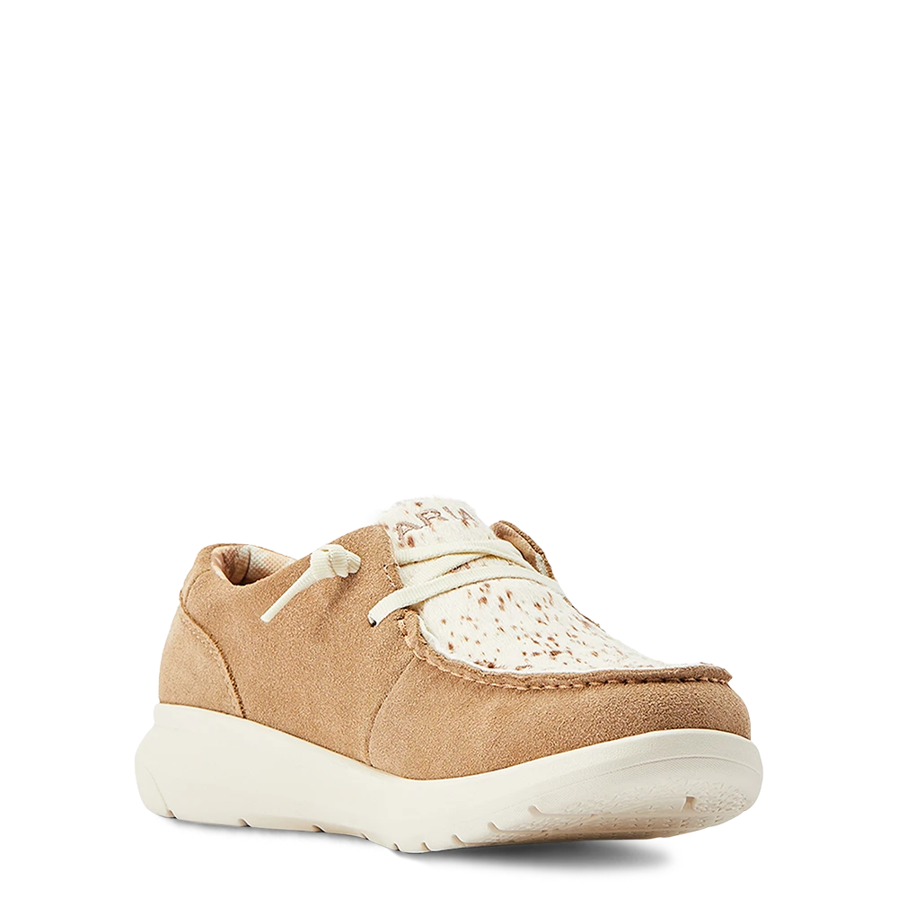 Ariat® Ladies Hilo Walnut & Spotted Hair Slip On Shoes 10044589