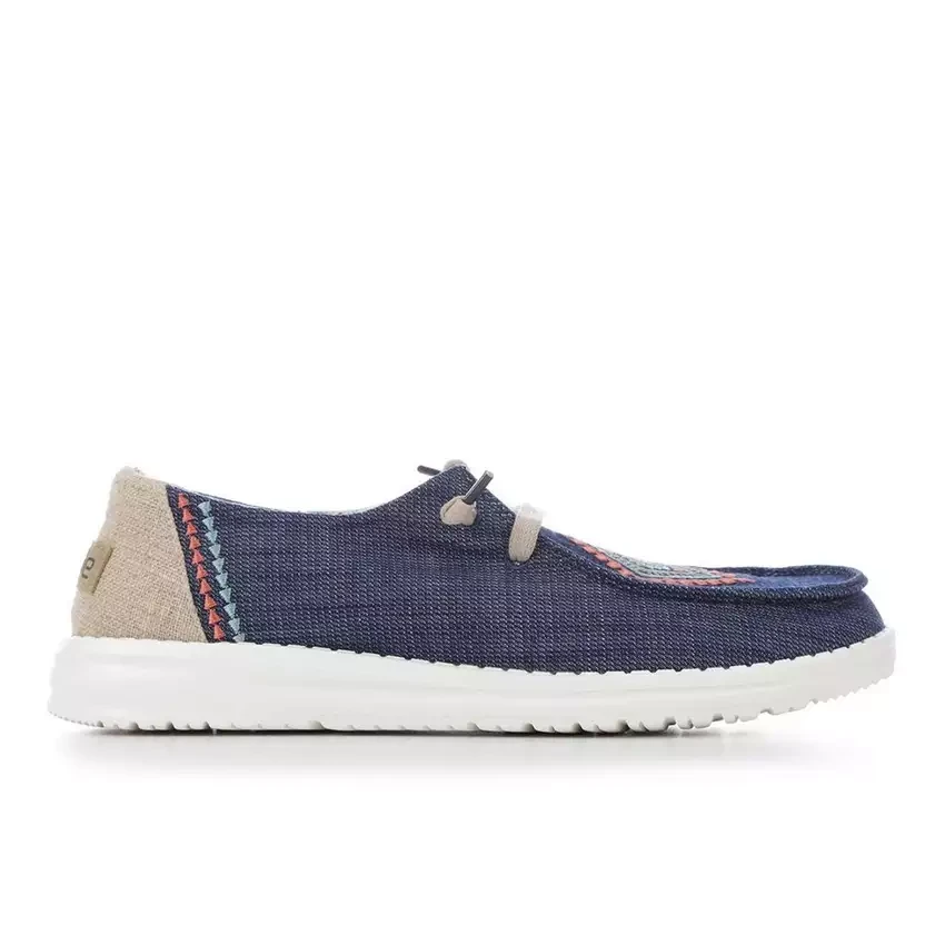 Hey Dude® Ladies Wendy Boho Ocean Blue Slip On Shoes 121412729 - Image 4