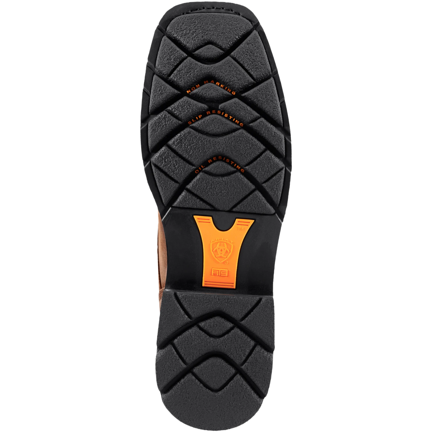 Ariat® Men's Cascade Wide Square Toe Alamo Brown Work Boots 10011917 - Image 2