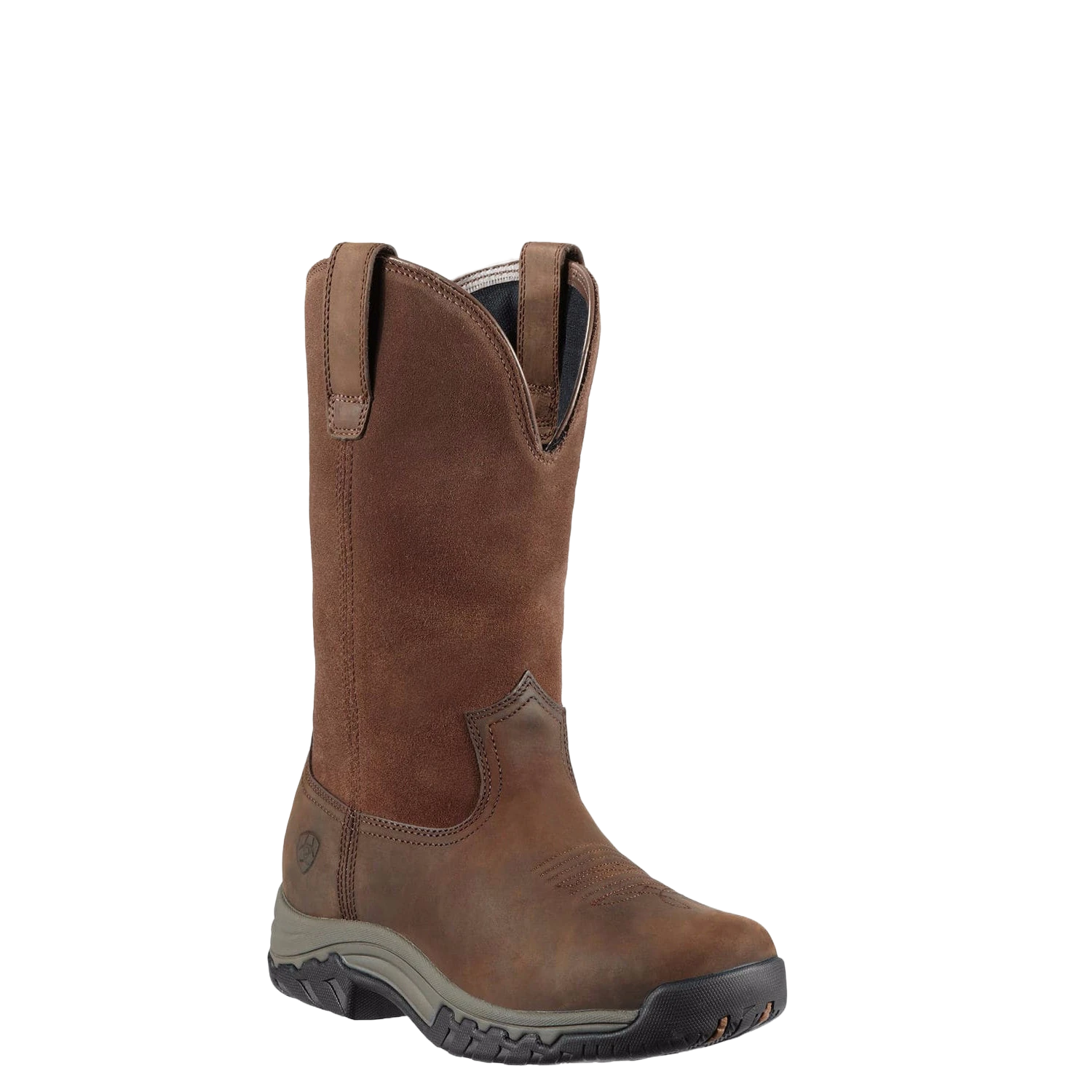 Ariat Ladies Terrain Pull-On H2O Brown Waterproof Boot 10011845