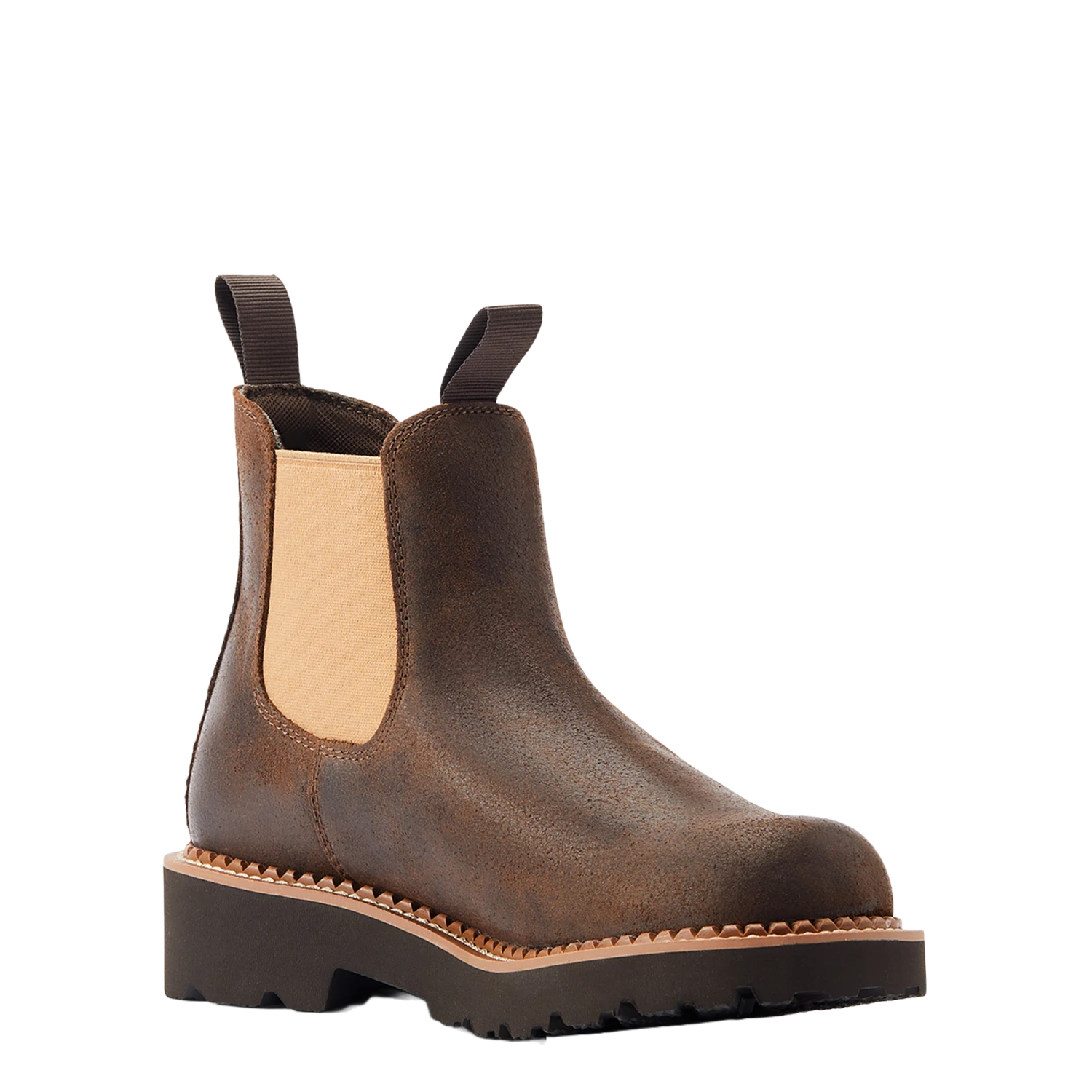 Ariat® Ladies Fatbaby Twin Gore Worn Hickory Western Boots 10044409