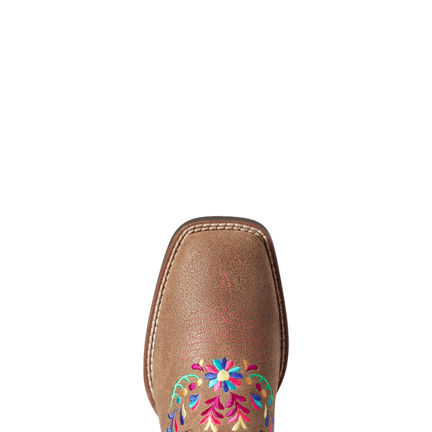 Ariat Youth Girl's Wild Flower Canyon Tan Boots 10038442 - Image 2