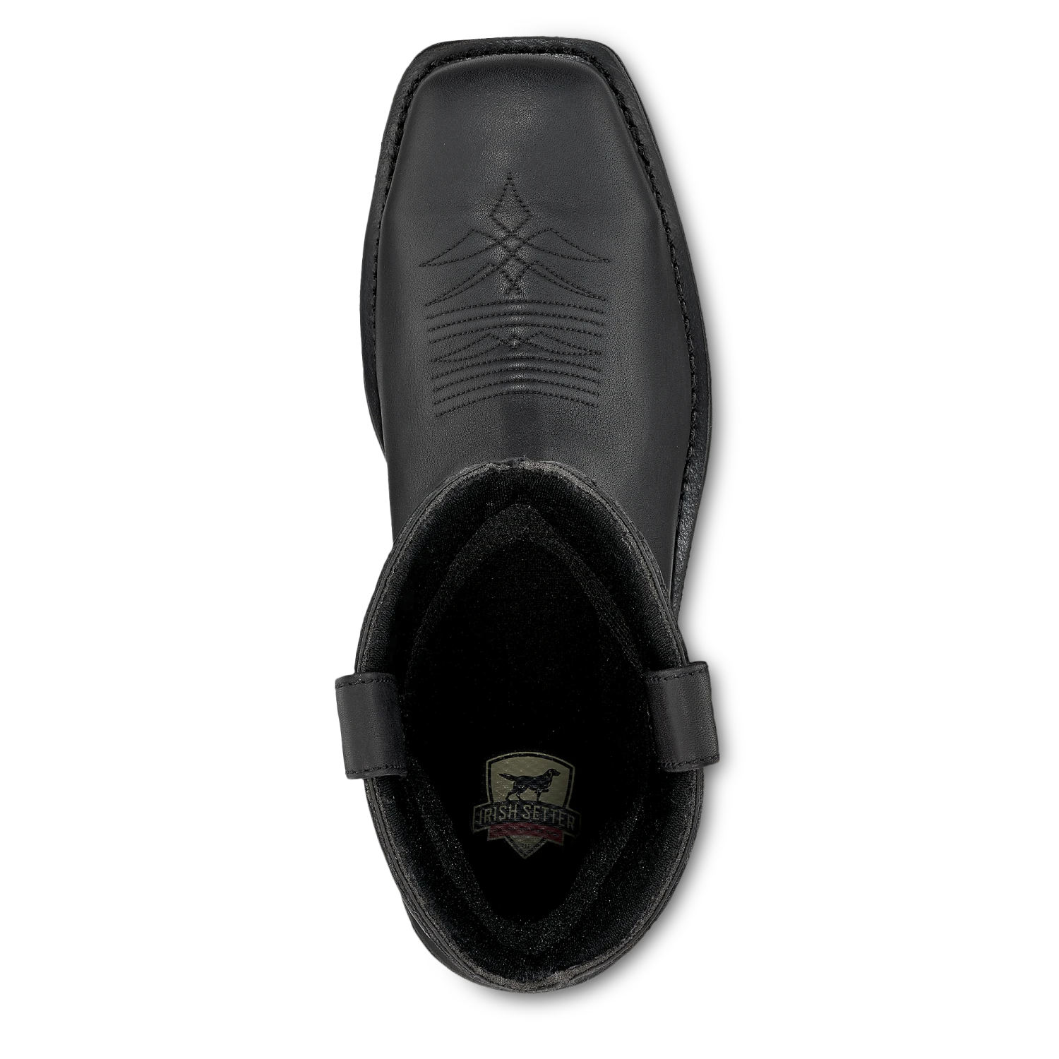 Irish Setter By Red Wing Marshall Black H20 Steel Toe Work Boots 83956 - Image 3